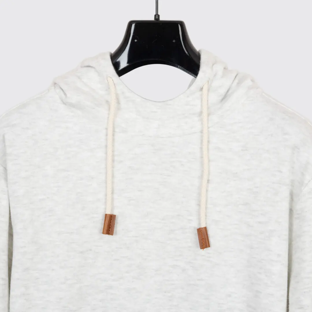 Fundamental Coast Hoodie Size M Light Heather Gray Sweatshirt