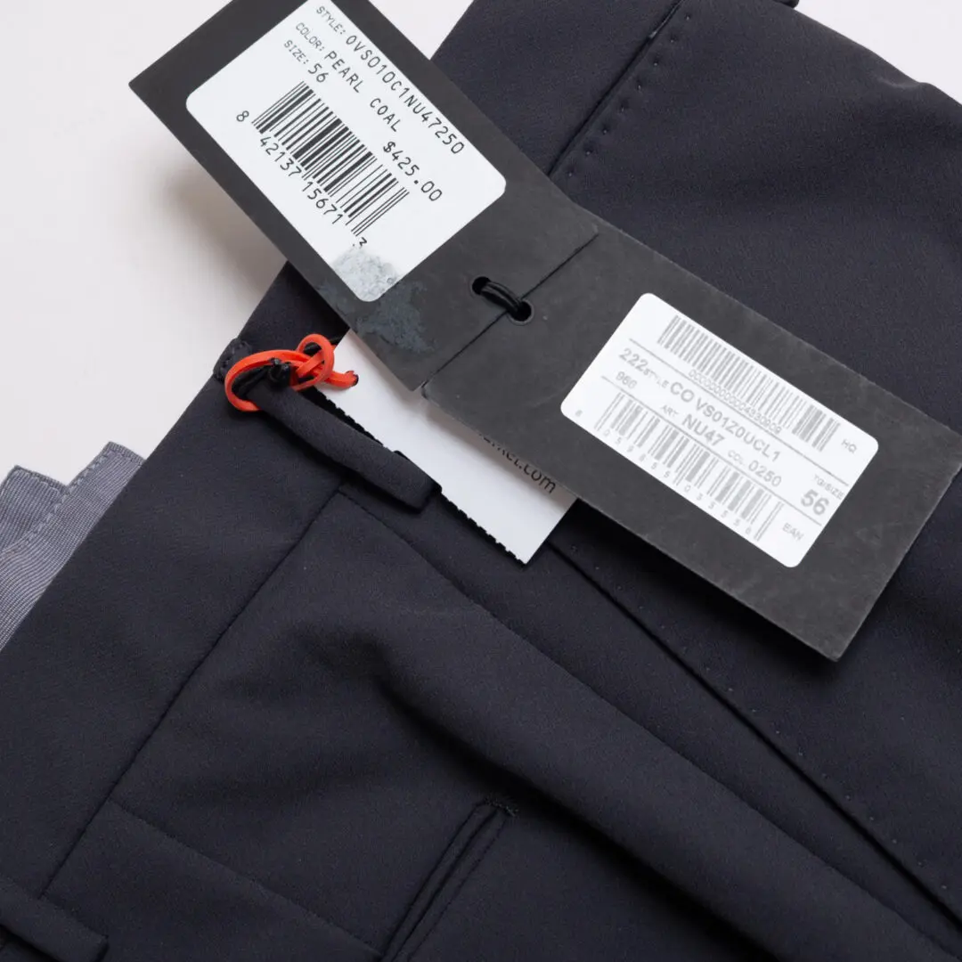 PT Torino Pants Size EU56 Men Gray Slim Fit Performance Stretch