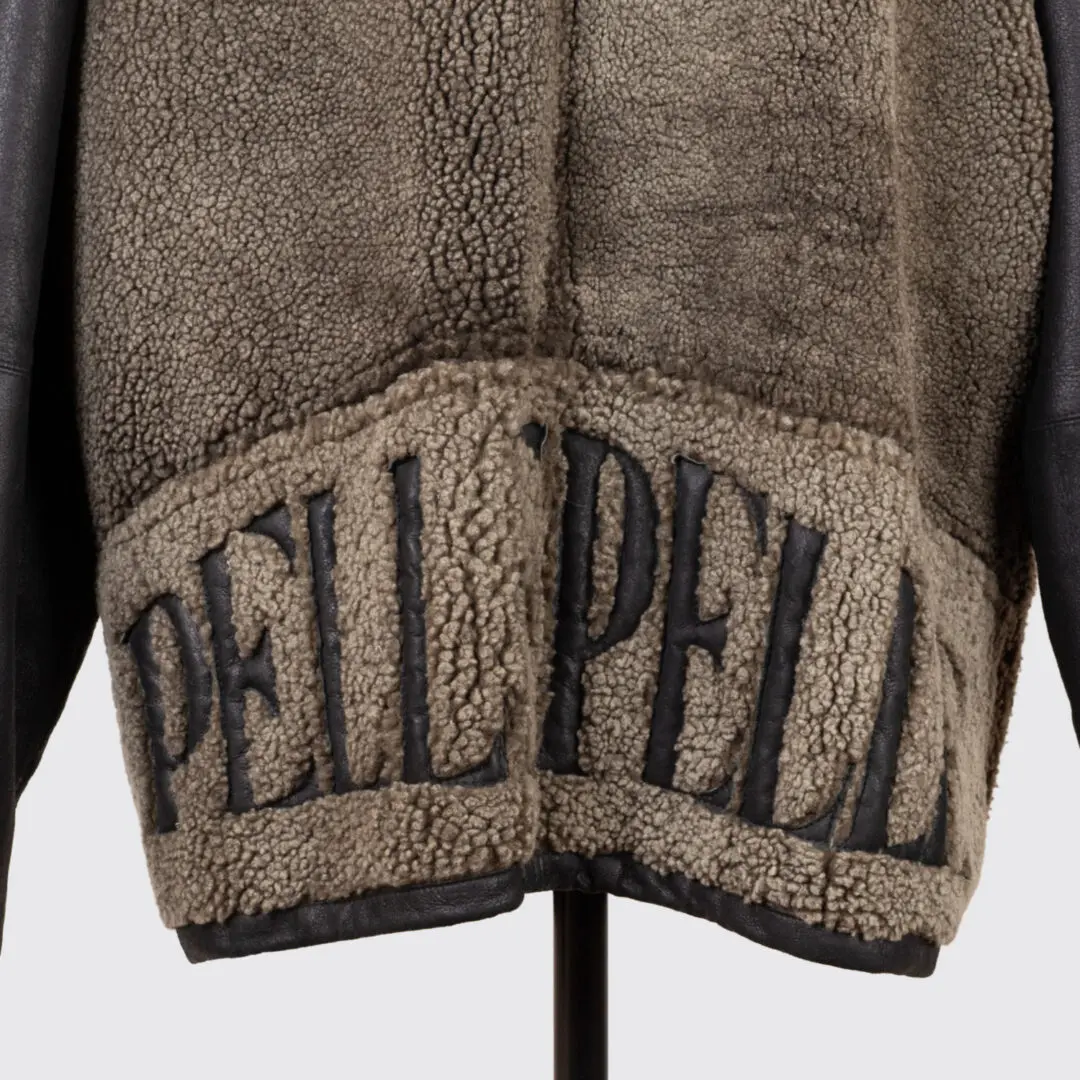 Marc Buchanan x Pelle Pelle Size 50 Shearling Leather Jacket