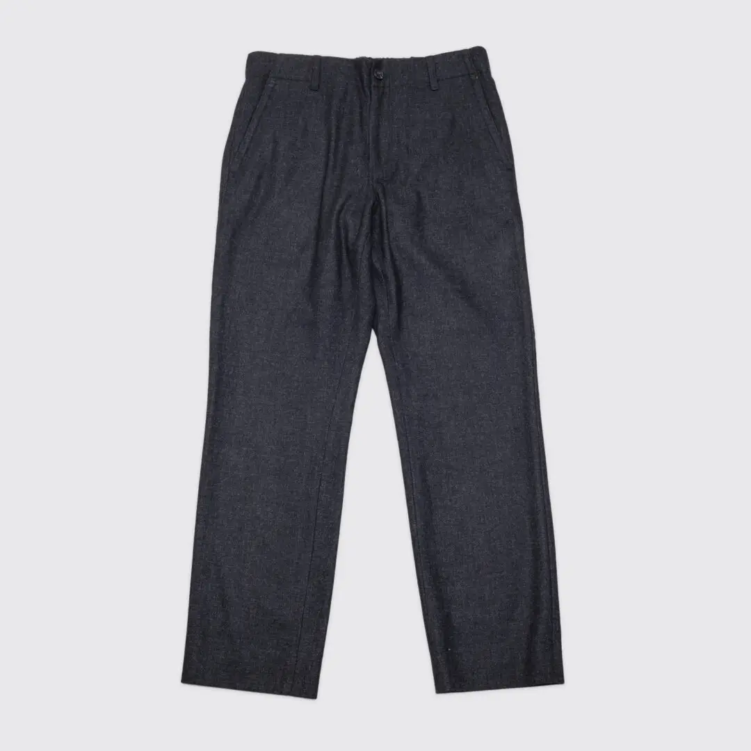 Vince Pants Size S Men Charcoal Gray Virgin Wool Blend Flannel