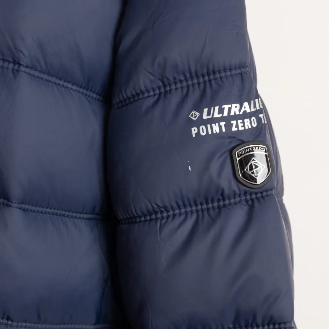 Point Zero Ultralight Puffer Jacket Size XL Navy Performance Parka