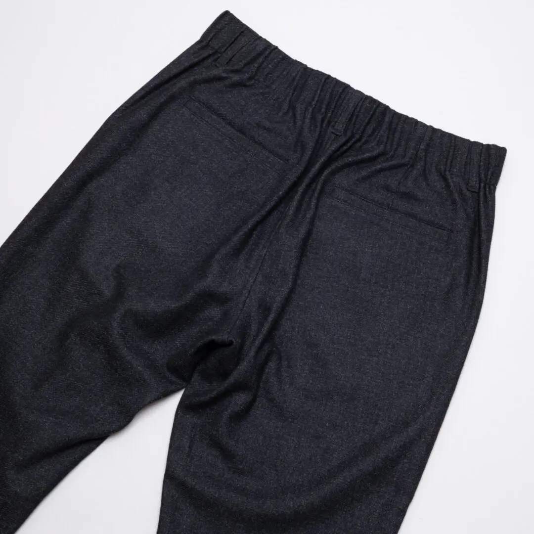 Vince Pants Size S Men Charcoal Gray Virgin Wool Blend Flannel