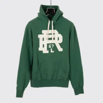 Polo Ralph Lauren Hoodie Sweatshirt Size S Collegiate Green Cotton