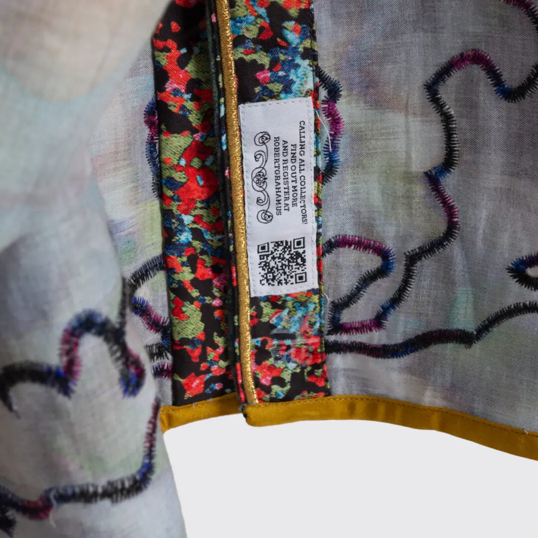 Robert Graham Ltd Edition Shirt 3XL Psychedelic Multicolor Cotton