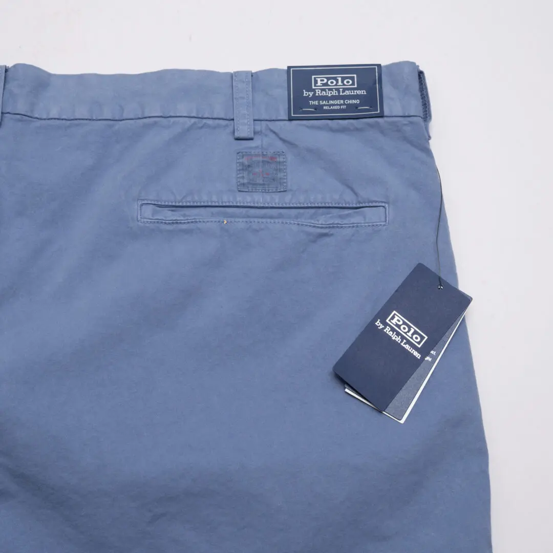 Polo Ralph Lauren Salinger Chino Shorts W40 Slate Blue Cotton