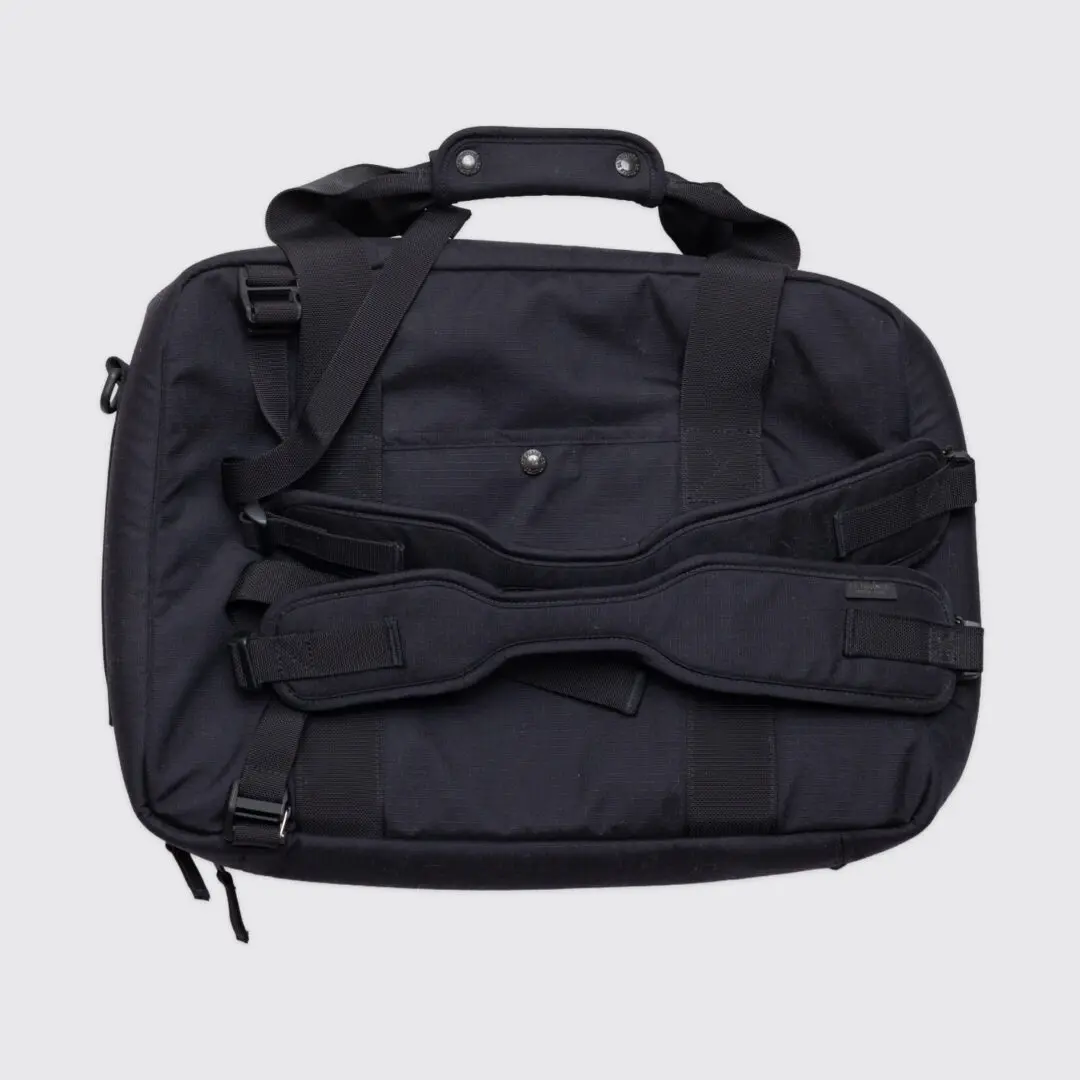 Filson Ripstop Pullman Bag Black Nylon Travel Heavy Duty Backpack