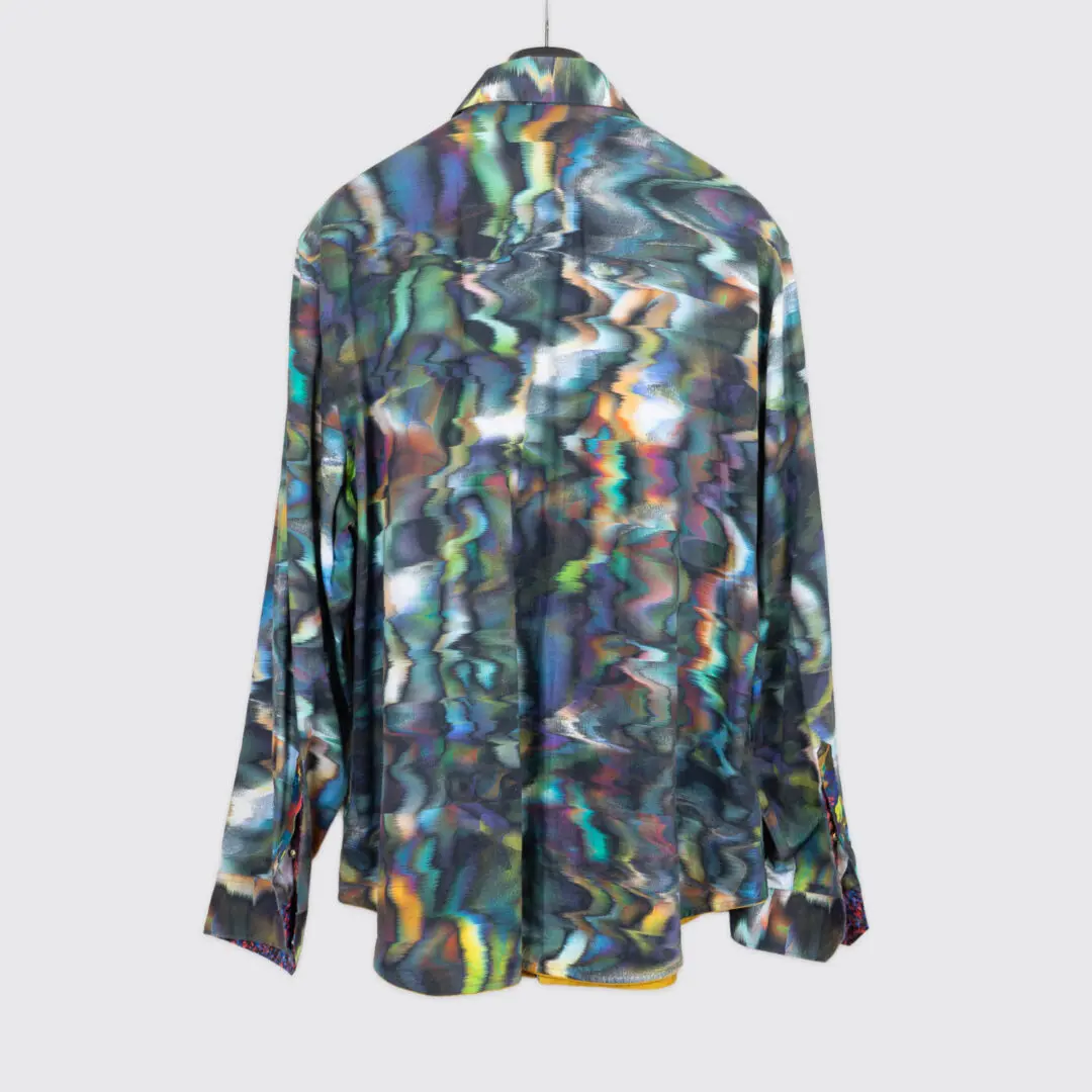 Robert Graham Ltd Edition Shirt 3XL Psychedelic Multicolor Cotton