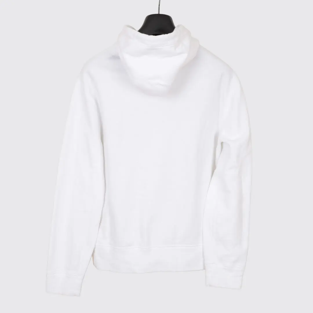 Polo Ralph Lauren '92 Hoodie Size S White Cotton Fleece Sweatshirt