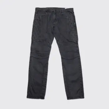 Belstaff Biker Jeans W36 L33 Men Black Cotton Denim Slim Fit
