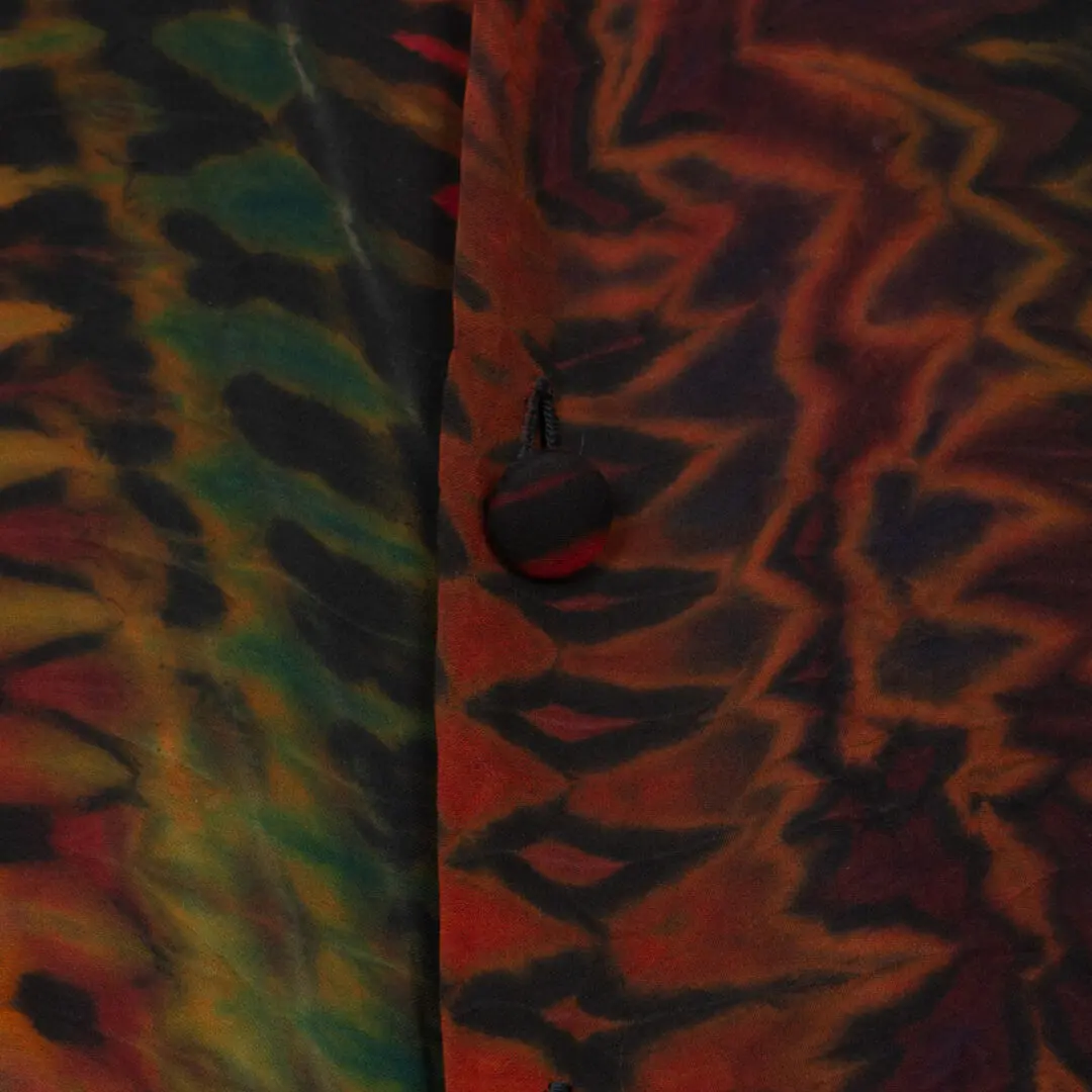 Carter Smith Shibori Shirt Size XXL Men Multicolor Tie Dye Rayon