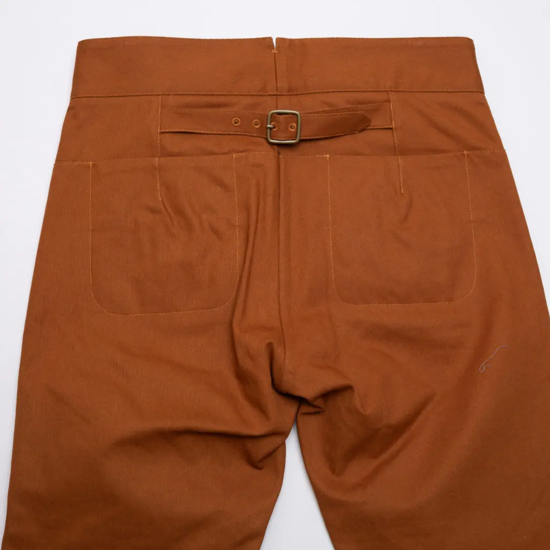 S.E.H. Kelly Work Trouser Size S Men Rust Brown Cotton Duck Canvas