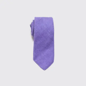 Sid Mashburn Tie Lavender Purple Slub Silk Classic Made in USA
