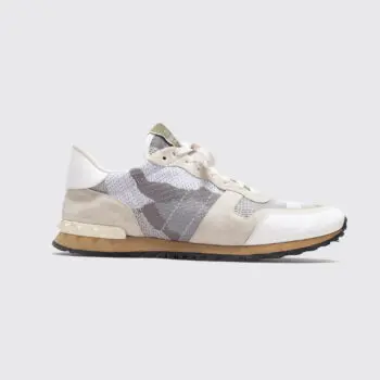Valentino Garavani Shoes Size EU44 Rockrunner Sneaker Gray White Camo