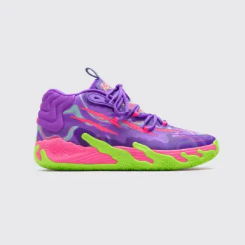 PUMA LaMelo Ball MB.03 Toxic Sneakers Size 11 Men Purple Glimmer