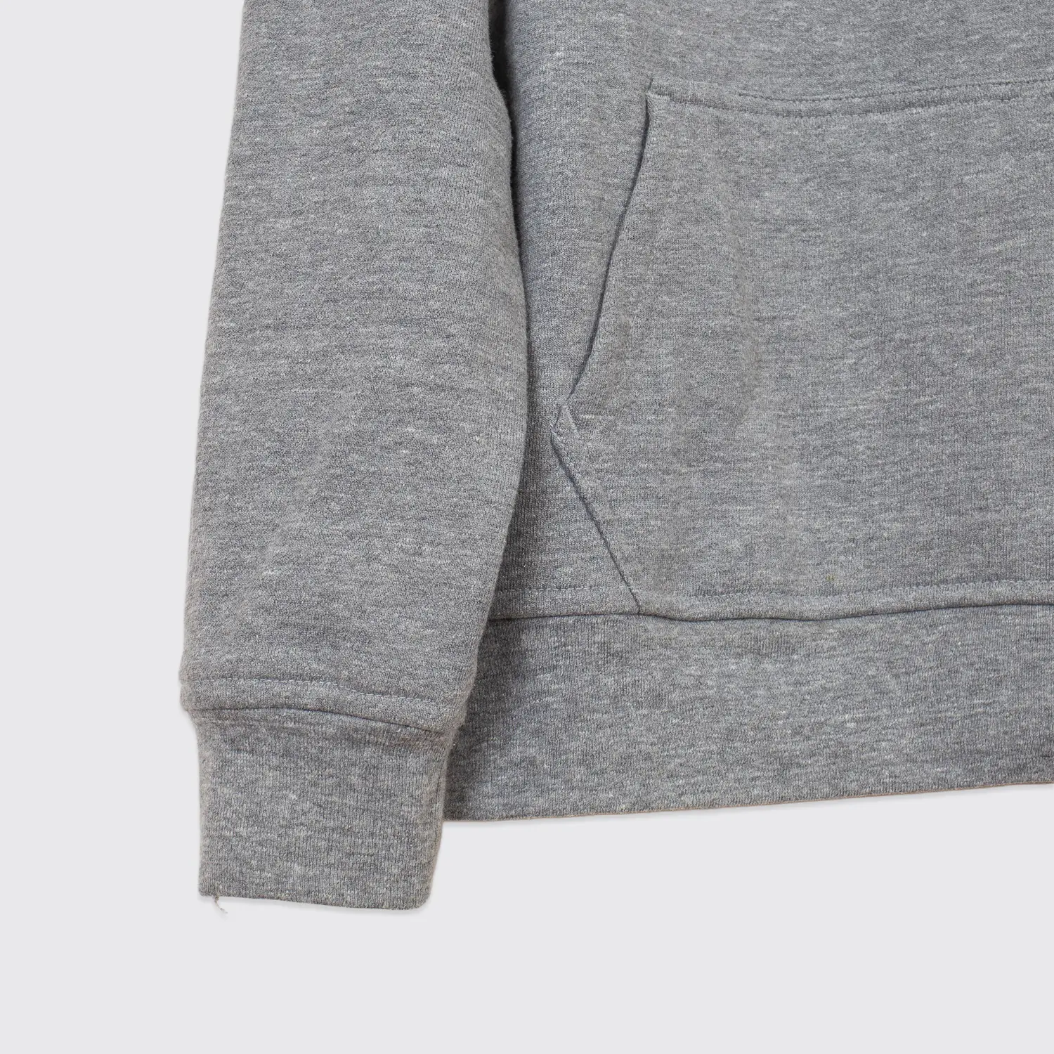 Flint and Tinder 10-Year Quarter Zip Sweatshirt Size S Men Gray Cotton Fleece