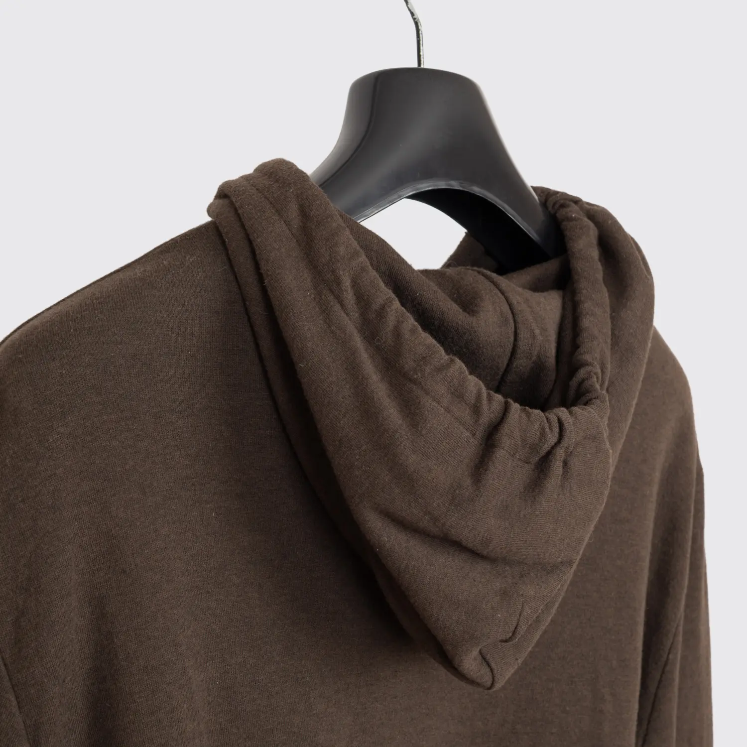 Vince Hoodie Size M Night Moss Brown Soft Cotton Double Face Sweatshirt