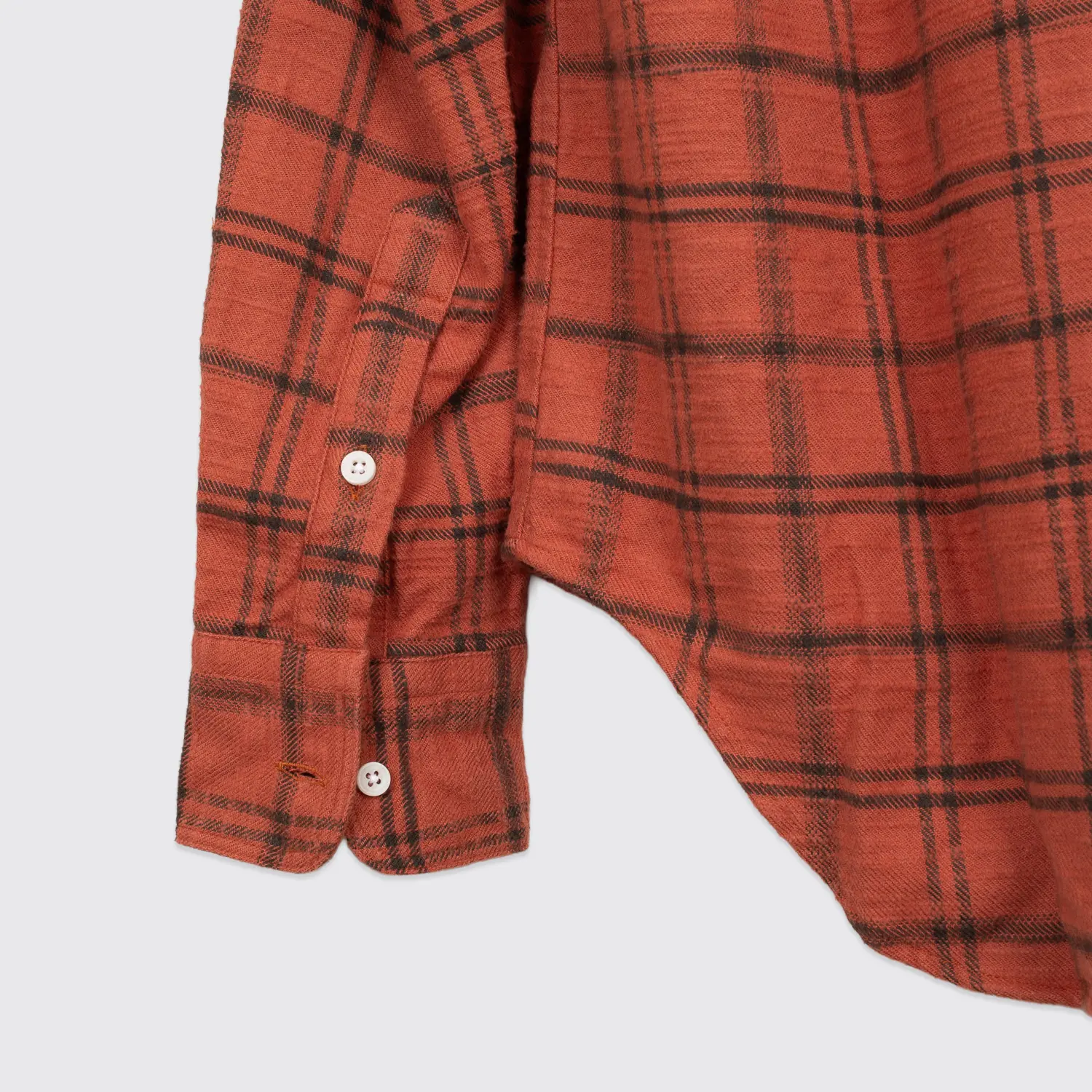 Gitman Vintage Shirt Japanese Slubbed Twill Check Camper Fall-Winter Button Down