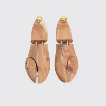 Aromatic Cedar Shoe Trees Size 9/10 European Style 3-Piece Solid Wood with Knobs