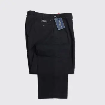 Polo Ralph Lauren Andrew Chino Pant Size W42L Black Cotton Classic Fit Vtg
