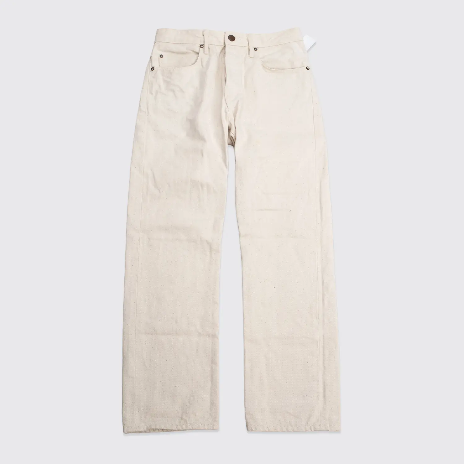 Freenote Cloth Belford Number 05 Vintage Fit Jeans W30 Men Cream White Cotton