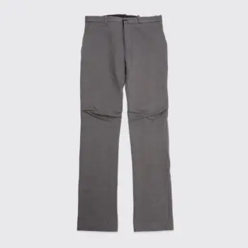 The Viridi-anne Trousers W32 Men Gray Cotton Canvas Twill Pant Made in Japan