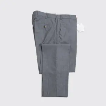 Brunello Cucinelli Pants Size EU56 Men Gray Wool Italian Fit Made in Italy
