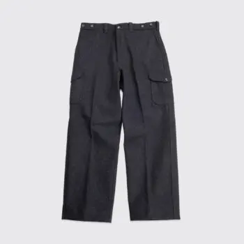 Filson Mackinaw Field Pant W36 Charcoal Gray Heavy Wool Style 87 Cargo