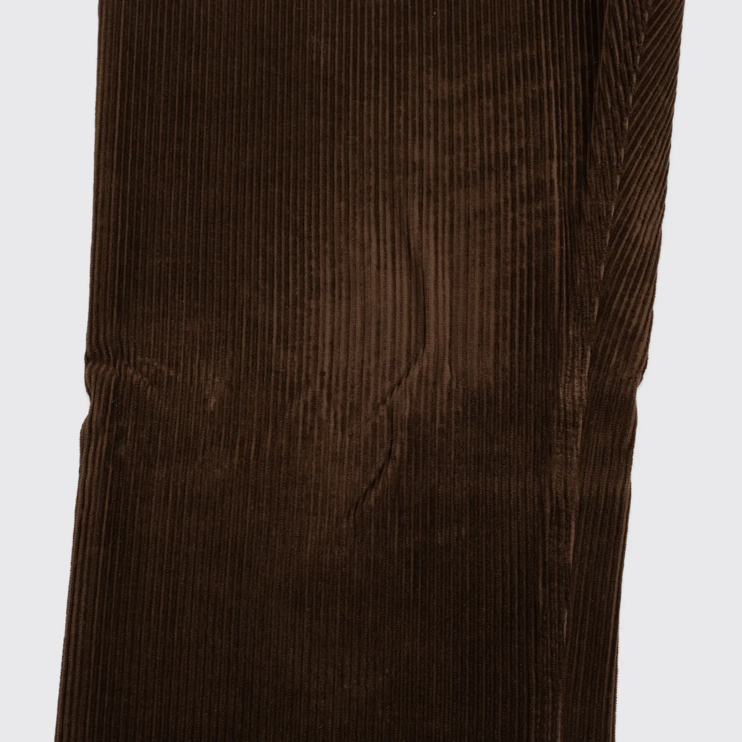 Gucci Pants Size EU54 Men 70's Corduroy Brown Cotton with Croco Patch