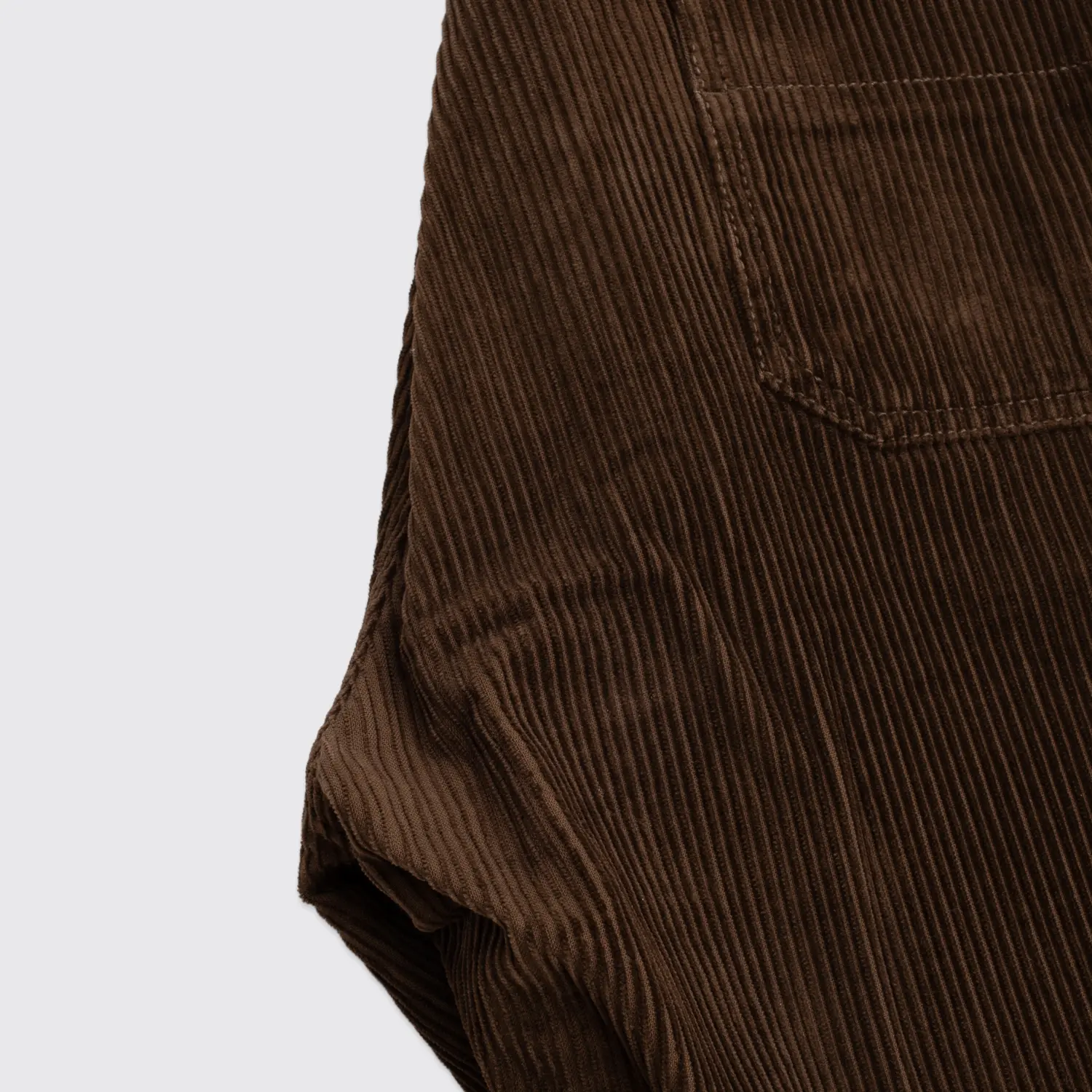 Gucci Pants Size EU54 Men 70's Corduroy Brown Cotton with Croco Patch