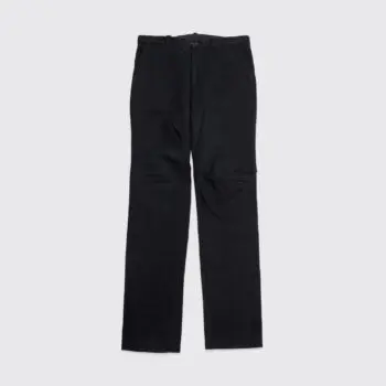 The Viridi-anne Pants Size M (3) Solid Black Linen Blend Twill Made in Japan