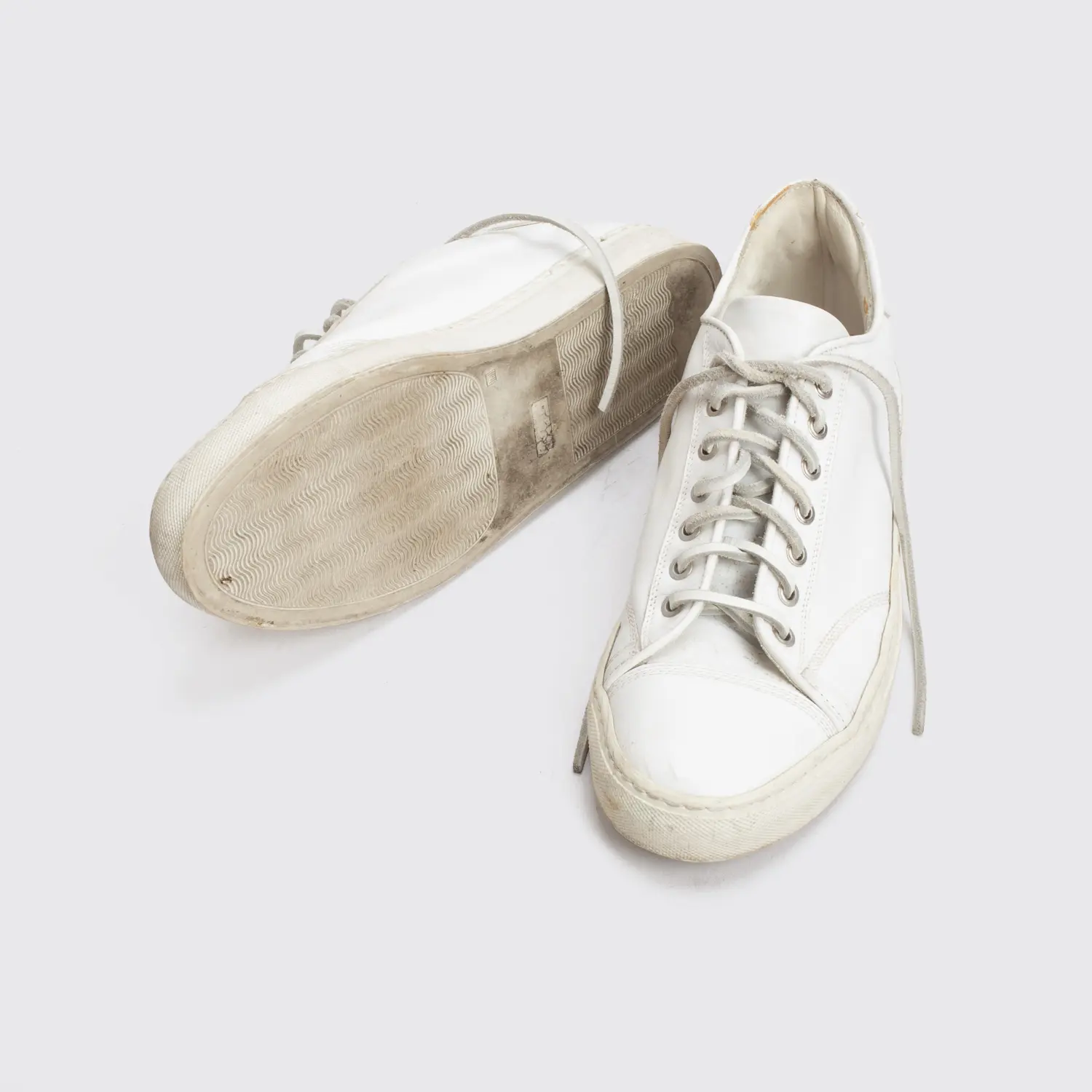 Wings & Horns Sneakers Size EU43 Men White Leather Margom Sole Made in Italy