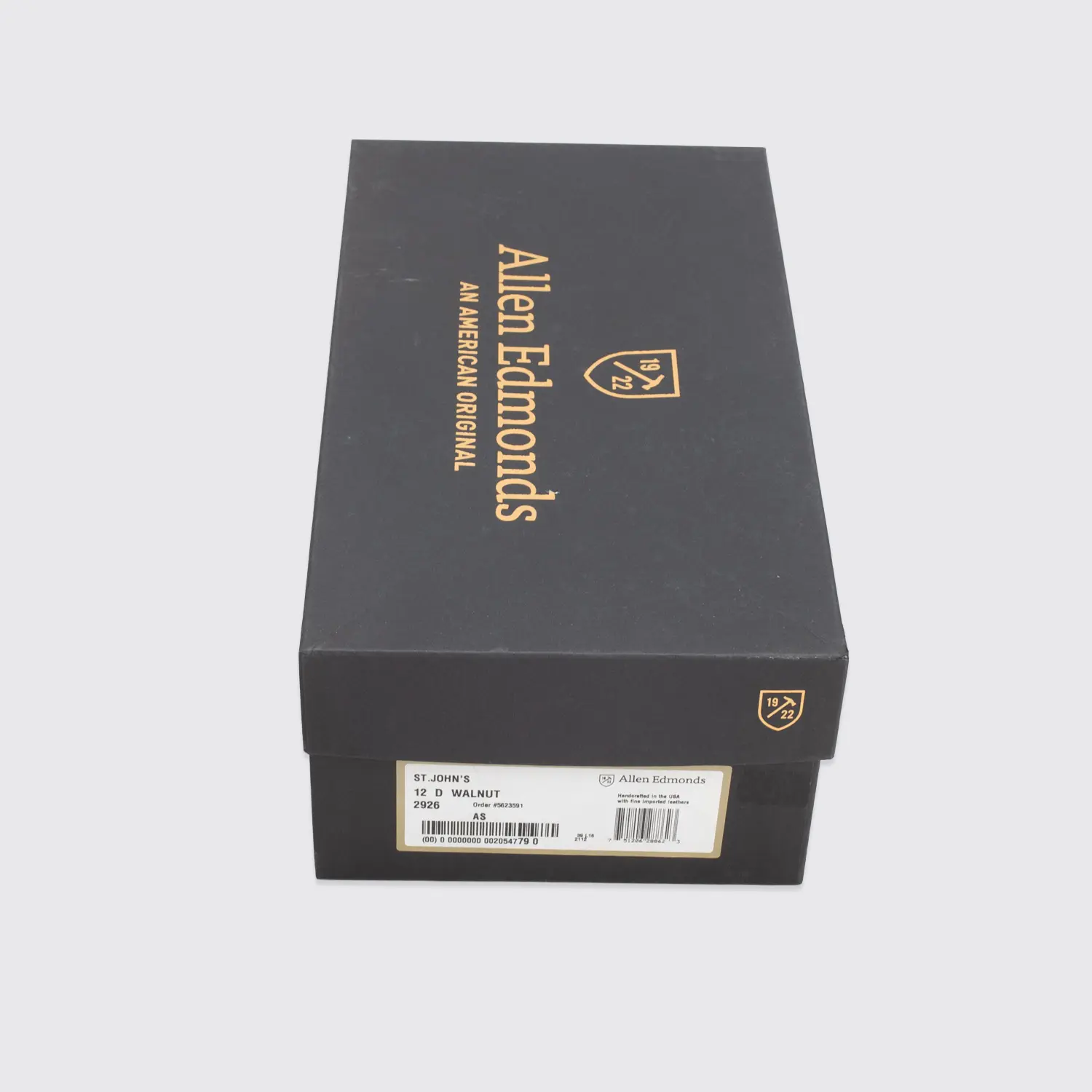 Allen Edmonds St. John's Double Monk Shoes Size 12 Walnut Brown Leather