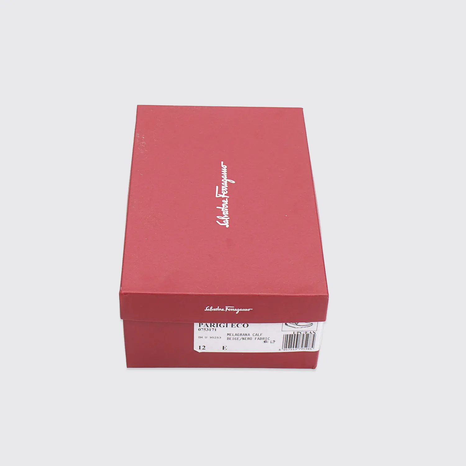 Salvatore Ferragamo Shoes Size 12 Parigi Eco Gancini Driving Moc Red Suede