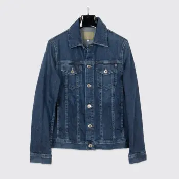 AG Adriano Goldschmied Jacket Size M Dart Granger Cotton Denim Blend Stretch