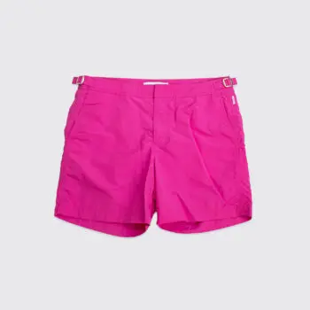 Orlebar Brown Swim Shorts Size W32 Bright Pink Lined Nylon Bulldog Trunks
