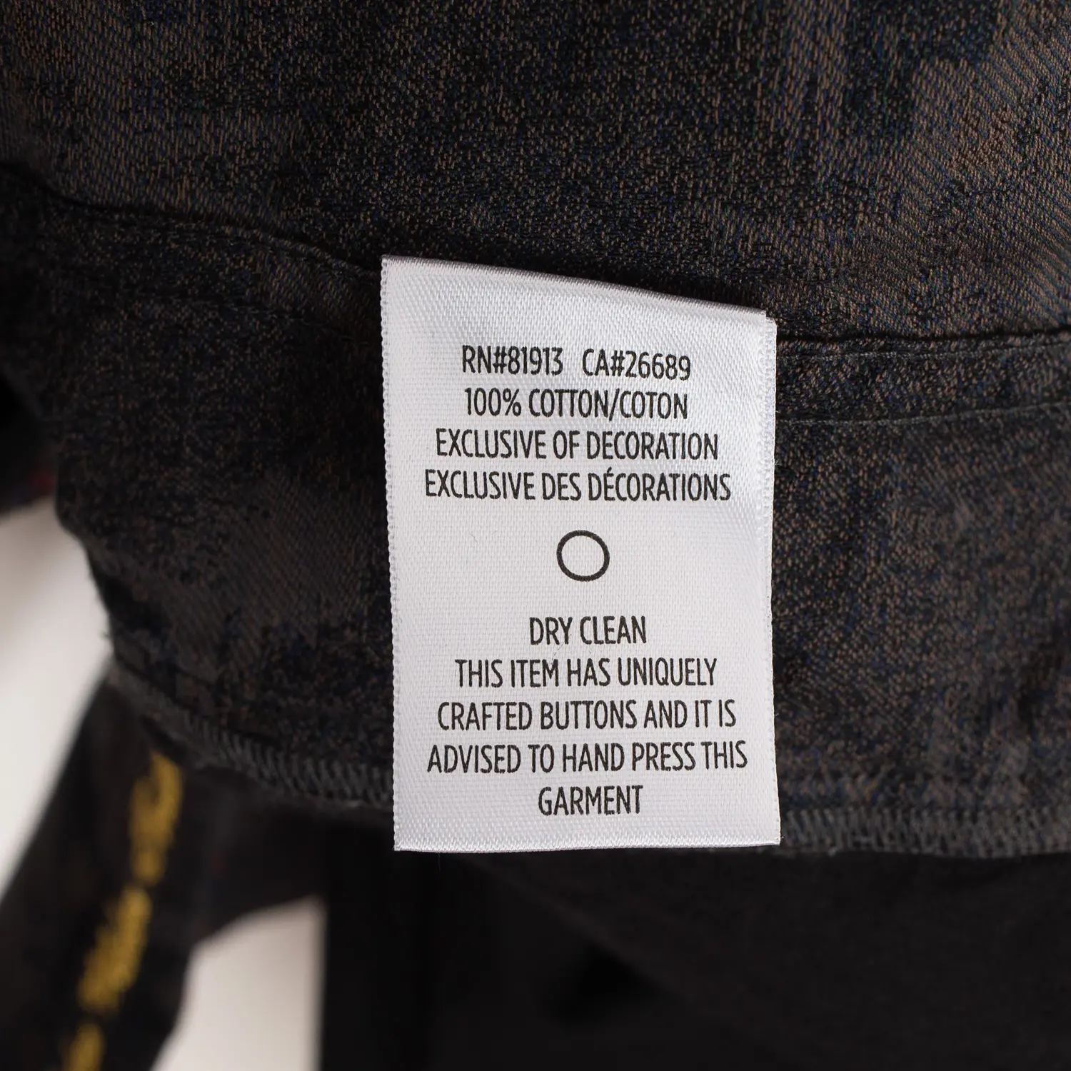 Robert Graham Shirt 3XL Dark Gray Embroidered Buck Limited Edition