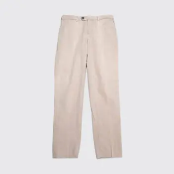 Brunello Cucinelli Pants W32 (EU48) Men Italian Fit Tan Cotton Blend Twill Chino