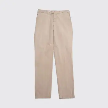 Brunello Cucinelli Pants Size 32 (EU48) Italian Fit Tan Cotton Blend Twill Chino