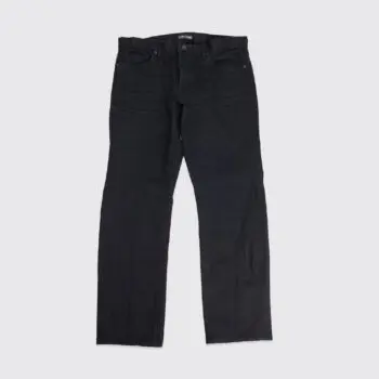 Tom Ford Jeans Size W34 Men Solid Black Selvedge Cotton Denim Made in U.S.A.