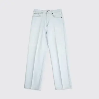 Moschino Vintage Jeans Light Blue Wash Cotton Denim Made in Italy