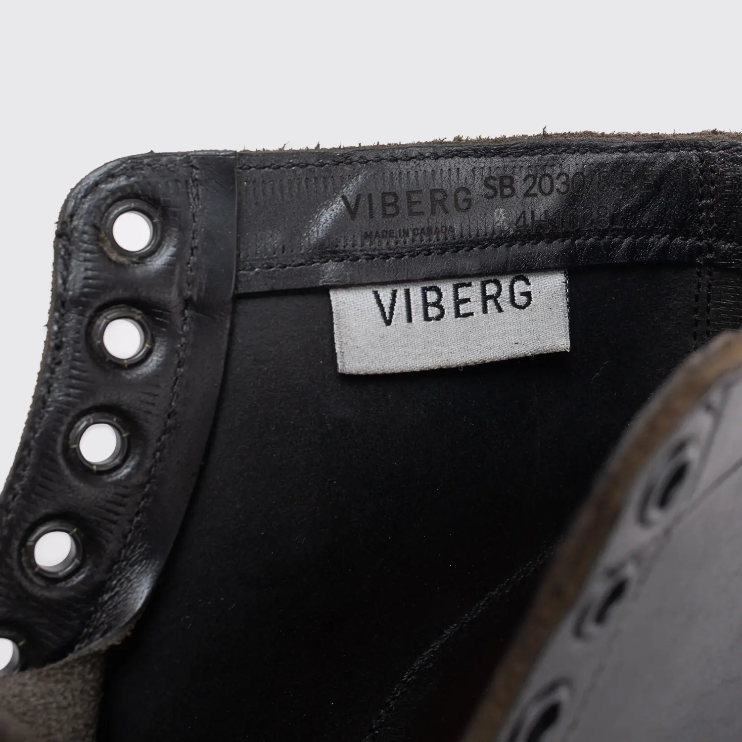 Viberg Service Boots Size UK8.5 Black Wooly CXL Leather Limited Edition 2030