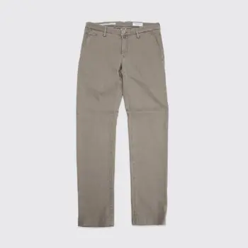 Jacob Cohen Pants Size W33 Beige Modal Blend Stretch Bobby Chino Made in Italy