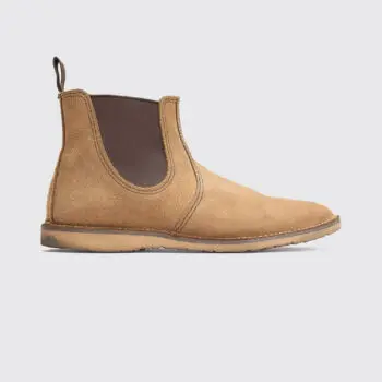 Red Wing Weekender Chelsea Boots Size 12 Olive Mohave Brown Suede Made in U.S.A.