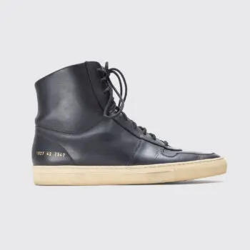 Common Projects Shoes Size 9 (EU42) Black Smooth Leather High Top Sneaker