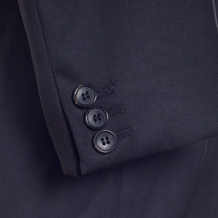 how to shorten blazer sleeves with buttons