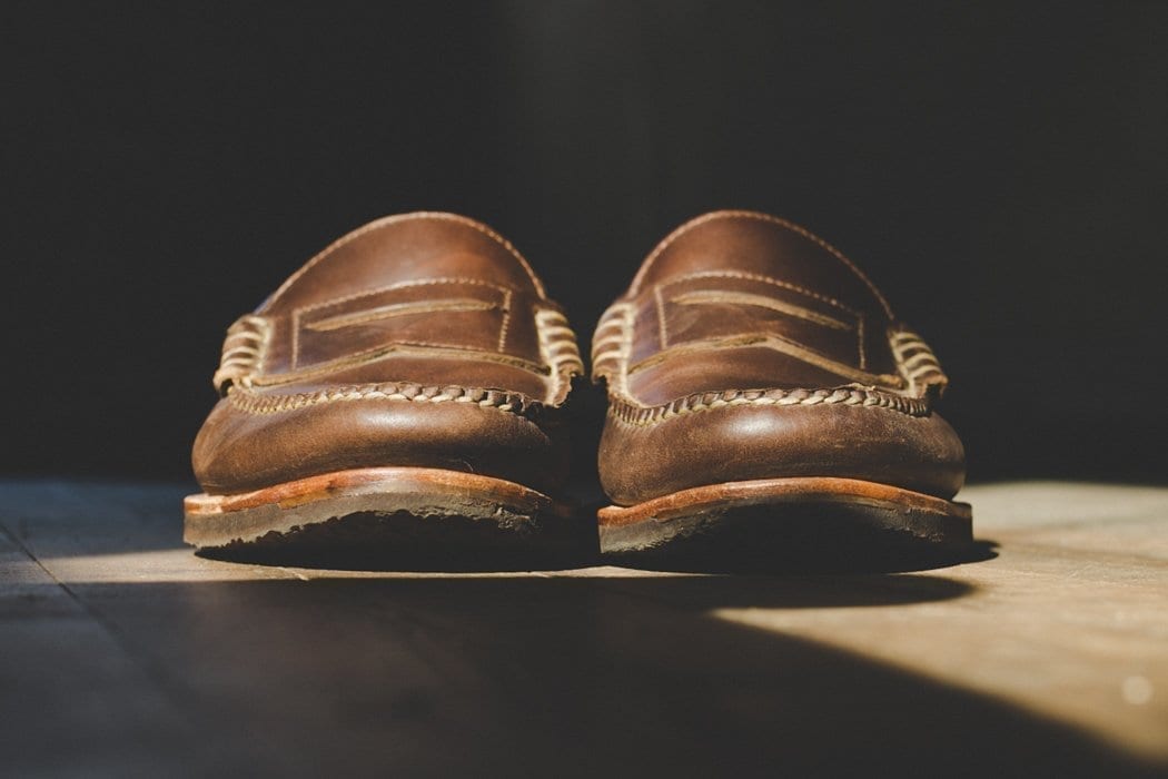 Beefroll Penny Loafers - Carolina Brown Chromexcel