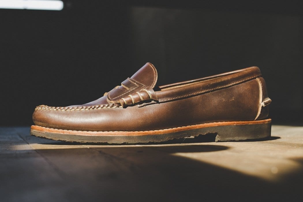 Beefroll Penny Loafers - Natural Chromexcel, Rancourt & Co.