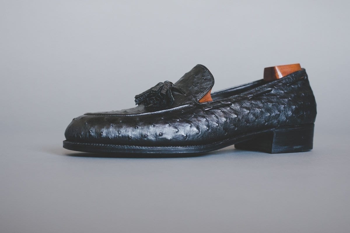 Ostrich Leather Shoes by John Lobb Ltd