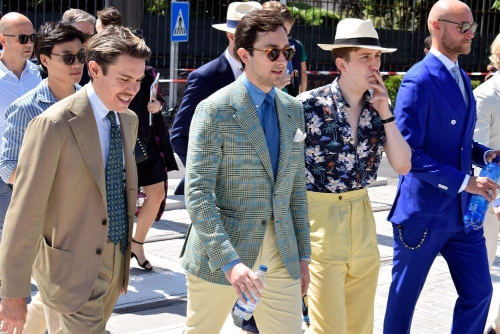 Men at Pitti