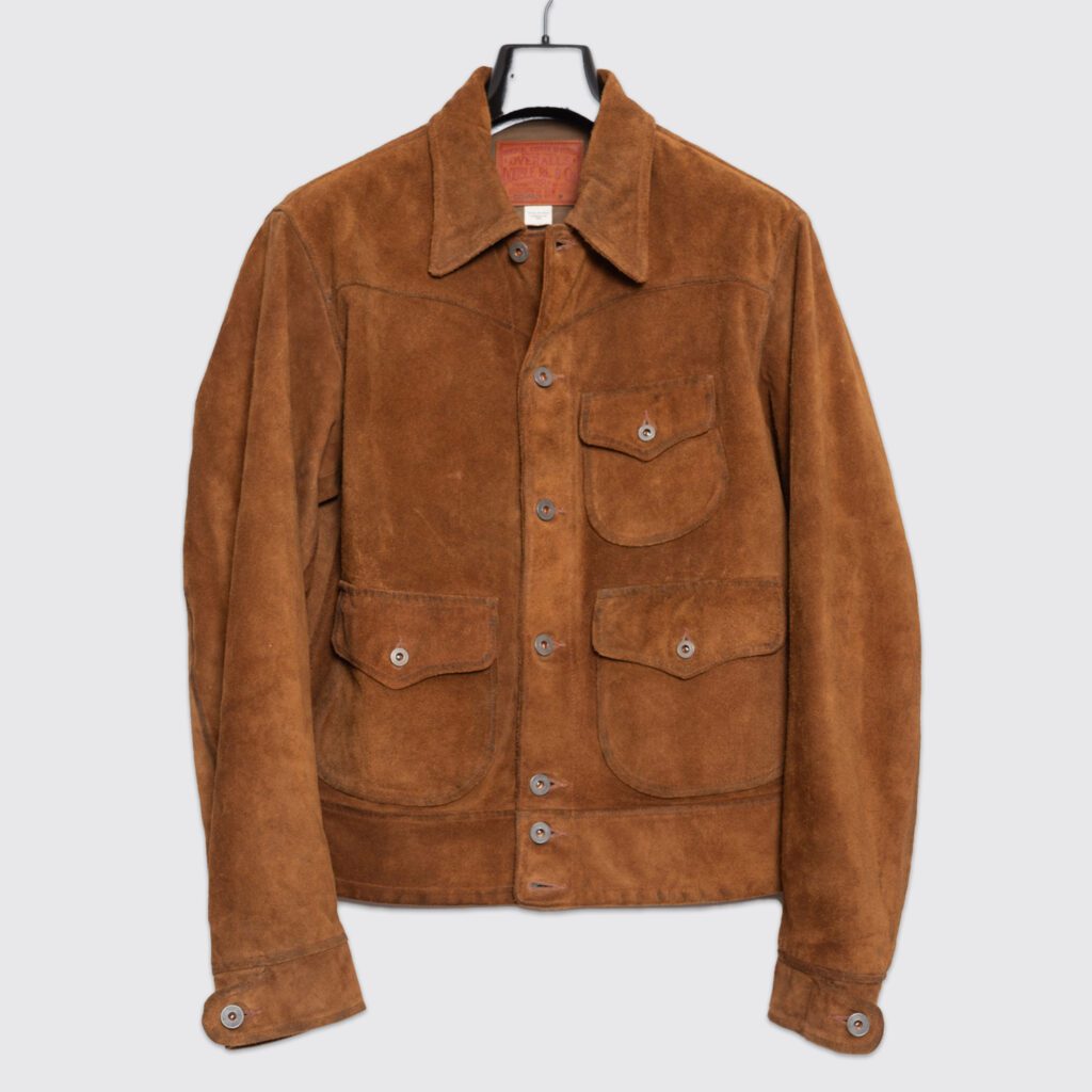 men's roughout suede jacket, RRL, Double RL